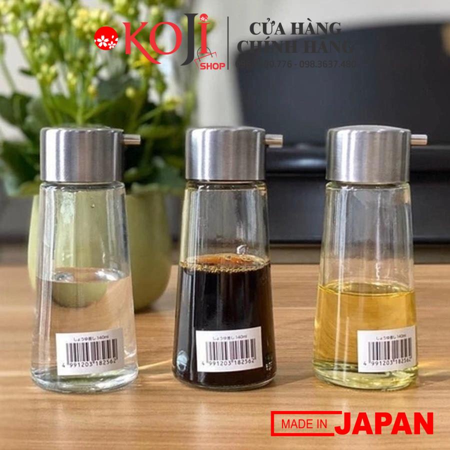 Lọ đựng dầu ăn, nước mắm bằng thủy tinh 140ml