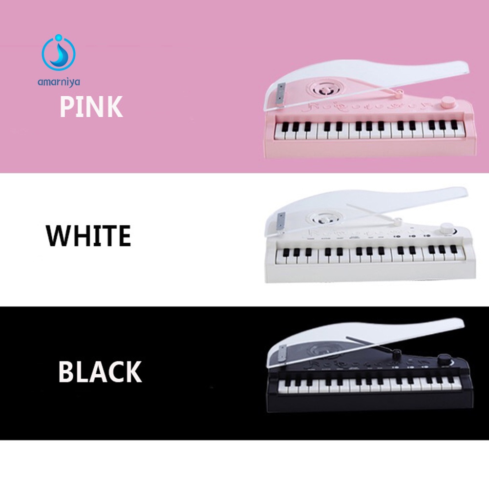 Đồ Chơi Đàn Piano Mini Cảm Ứng Giọng Nói Độ Phân Giải Cao Sạc USB Cho Bé