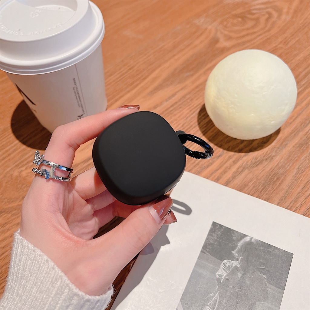 Vỏ Bảo Vệ Hộp Sạc Tai Nghe Không Dây Bluetooth Baseus Bowie WM02 plus / WM02 + TWS Bằng Silicon Mềm Màu Trơn