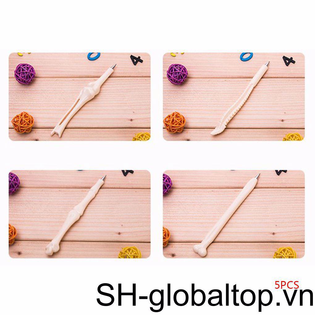 Set 5 Bút Bi Kiểu Dáng Độc Đáo Sáng Tạo