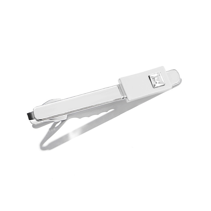 Kẹp Cà Vạt Đính Đá Thời Trang Cho Nam