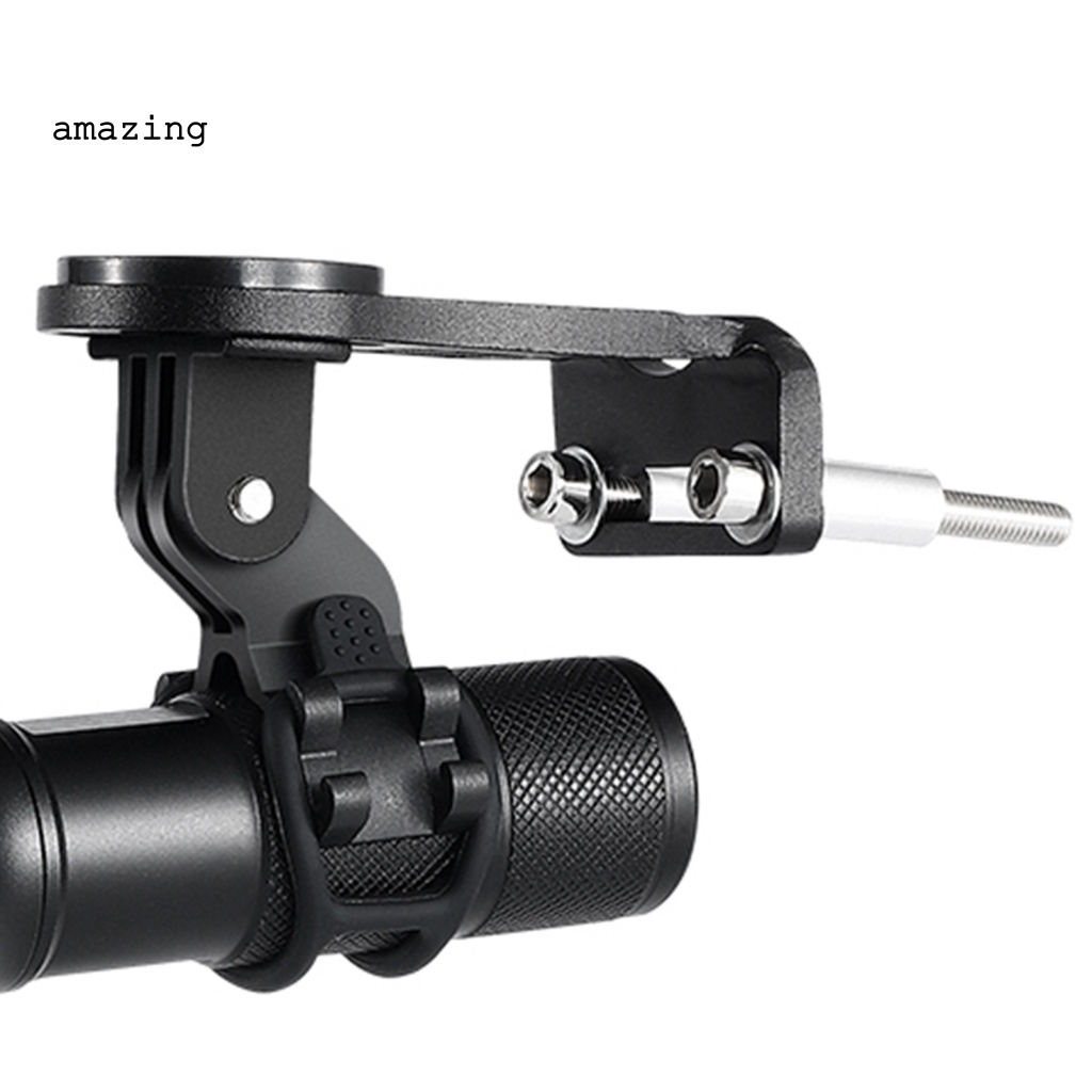 1 Bộ Đèn Pin Có Giá Đỡ Phía Trước Cho Xe Đạp