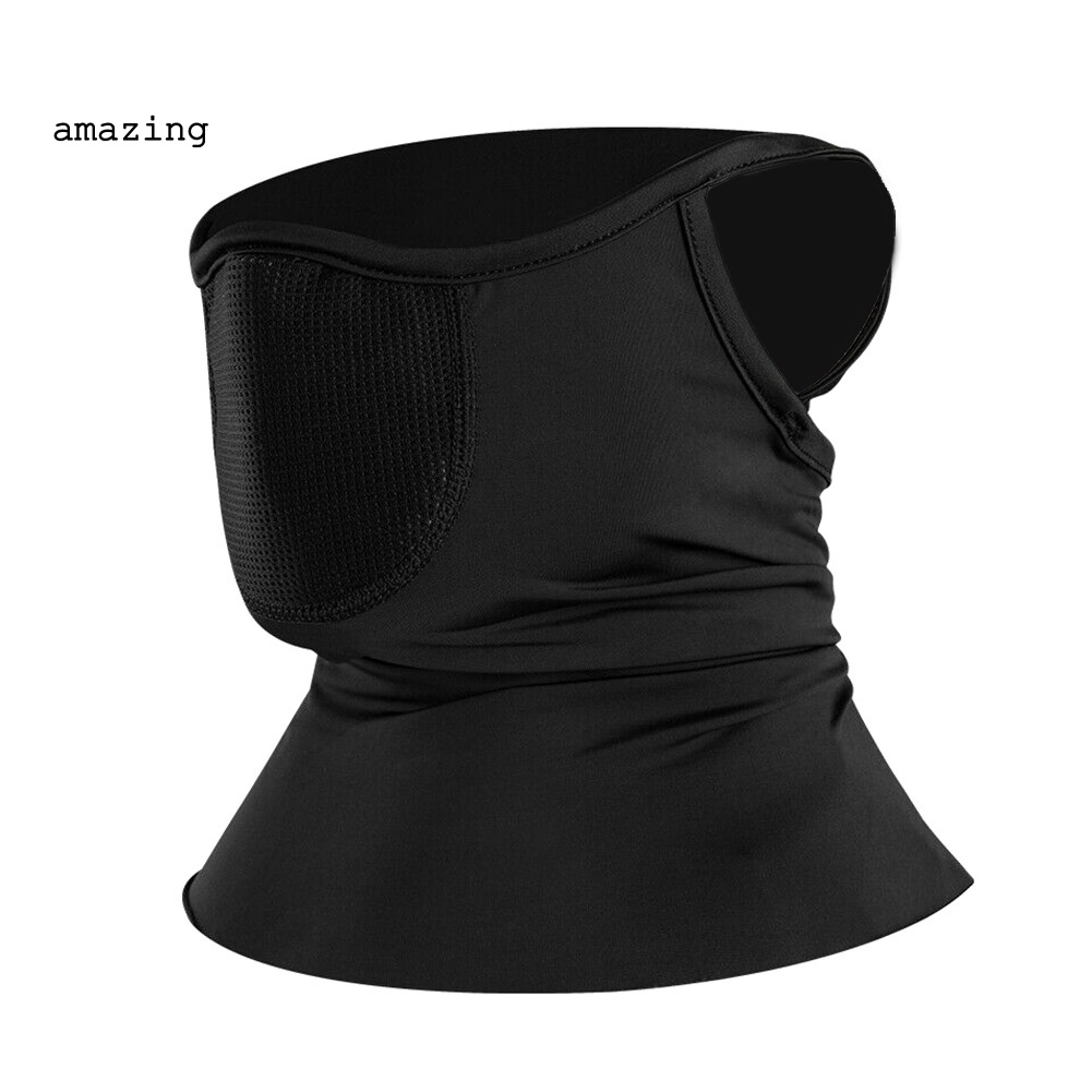 Khăn Choàng Cổ Kiêm Khẩu Trang Mềm Mại Thoáng Khí Kèm Đồ Lọc Tiện Dụng Khi Chơi Thể Thao