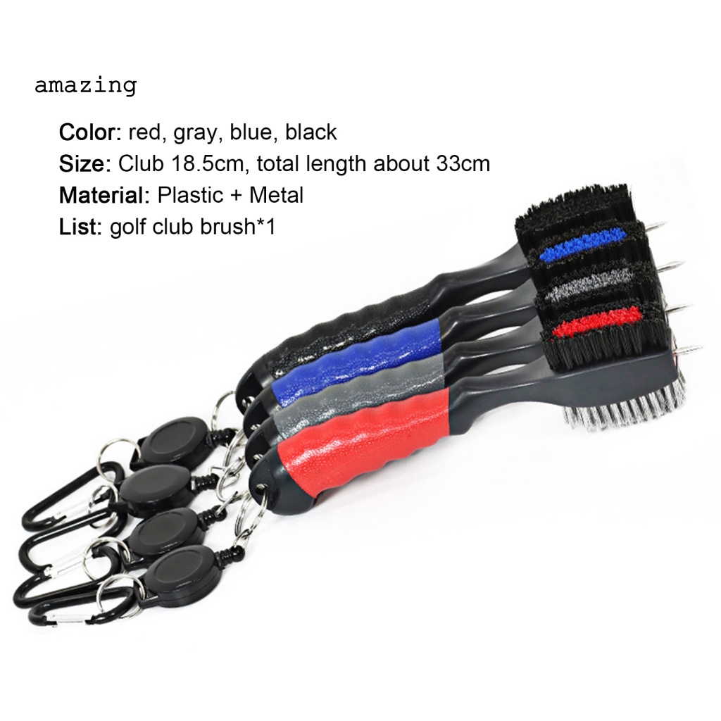 Bàn Chải Làm Sạch Gậy Đánh Golf Có Thể Thu Gọn