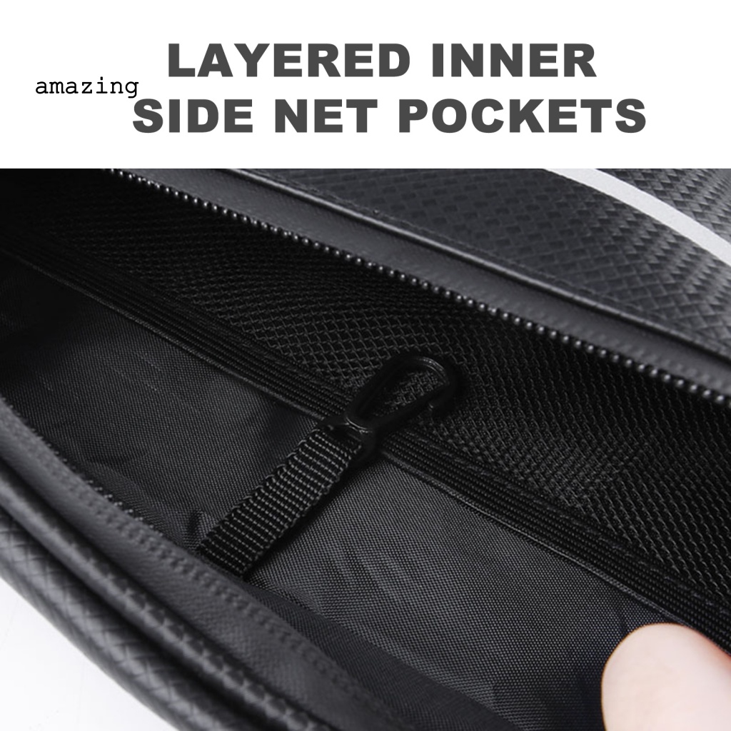 Túi Đựng Đồ Dùng Chống Thấm Nước Gắn Khung Xe Đạp Tiện Dụng