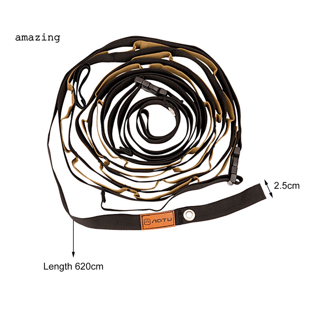 Dây Treo Quần Áo Chống Mài Mòn Có Thể Điều Chỉnh Dành Cho Cắm Trại Ngoài Trời