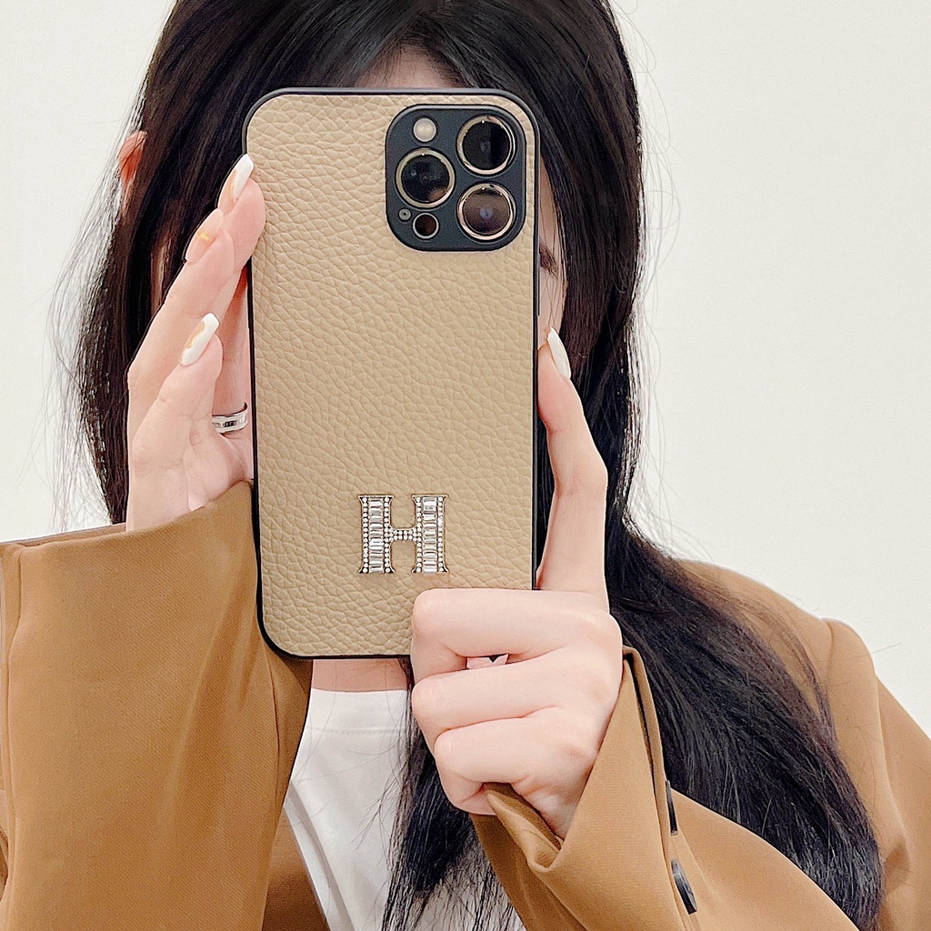 Ốp Điện Thoại Da Mềm Nhiều Màu Sắc Cho iphone 14 13promax 12 11