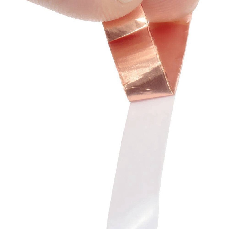 Băng dính một mặt Băng keo đồng lá tự dính Băng che chắn chống nhiễu cho đàn Guitar