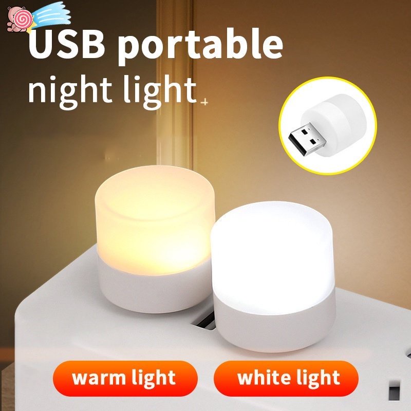 Đèn LED USB Mini Ánh Sáng Ban Đêm Hỗ Trợ Đọc Sách Tiện Dụng HSU