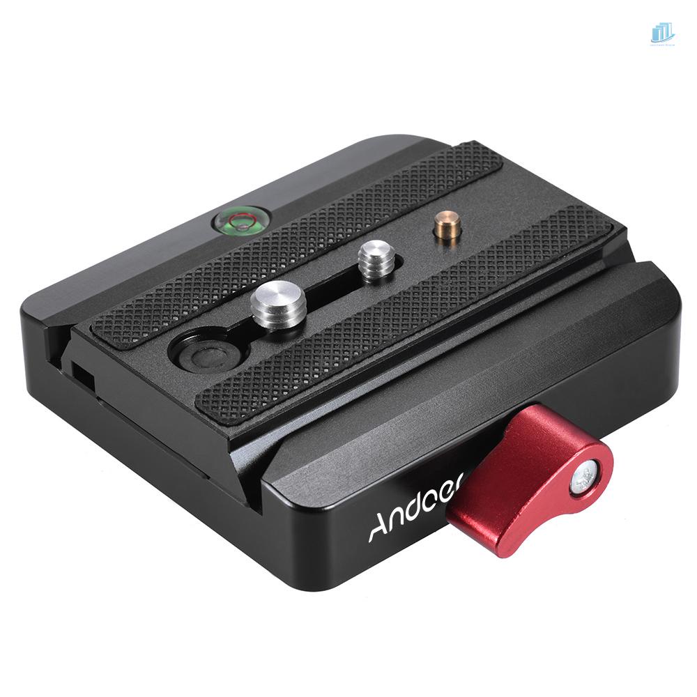 Bộ Chuyển Đổi Kết Nối Nhanh Andoer Với Tấm Trượt Tháo Lắp Nhanh Cho Chân Tripod Manfrotto Tripod 577