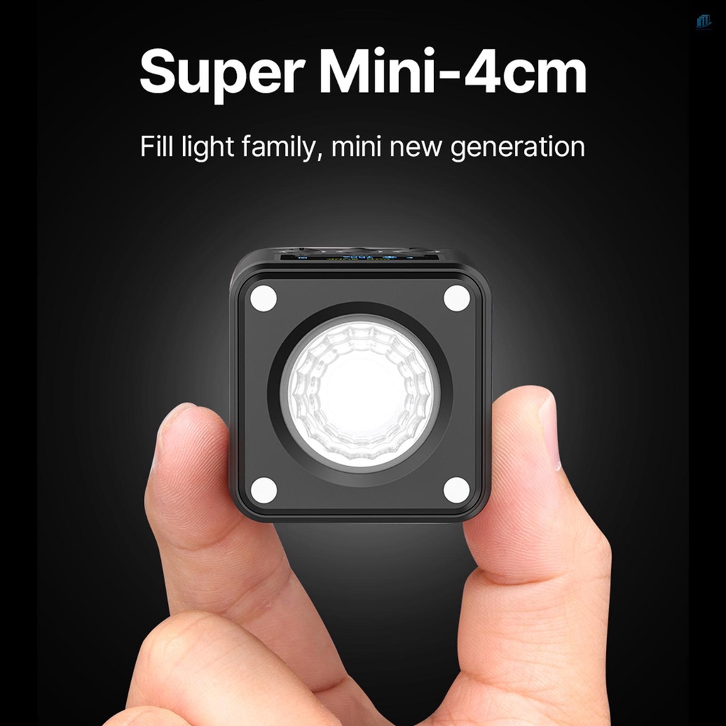 Đèn LED Chiếu Sáng Mini COB 11 Hiệu Ứng Ánh Sáng Dynamic Light Tích Hợp Pin Từ Tính Ulanzi L2 RGB Có Thể Điều Chỉnh Được Cho Điện Thoại