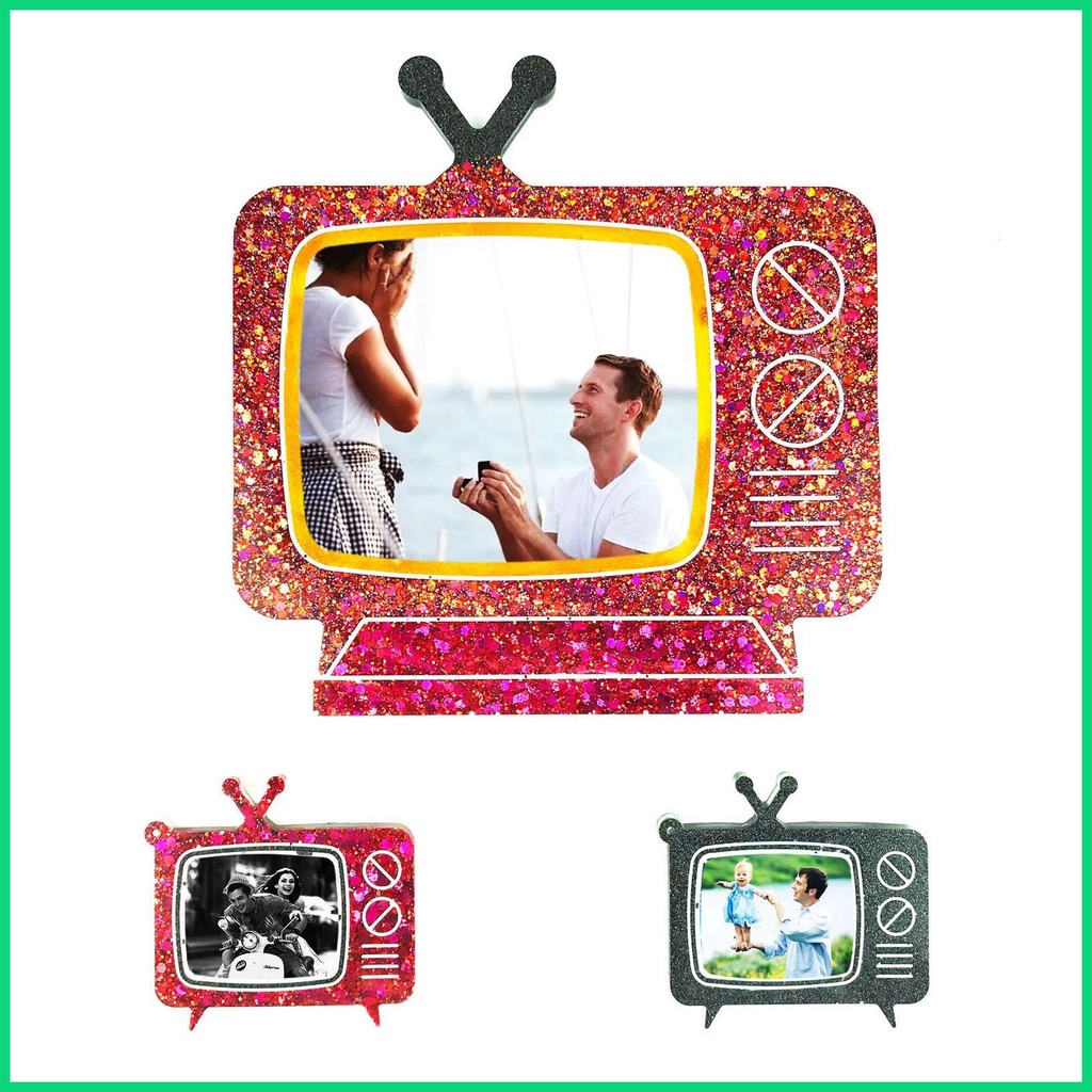 Khuôn Silicone Làm Móc Khóa / Mặt Dây Chuyền Thủ Công DIY Hình TV Mini