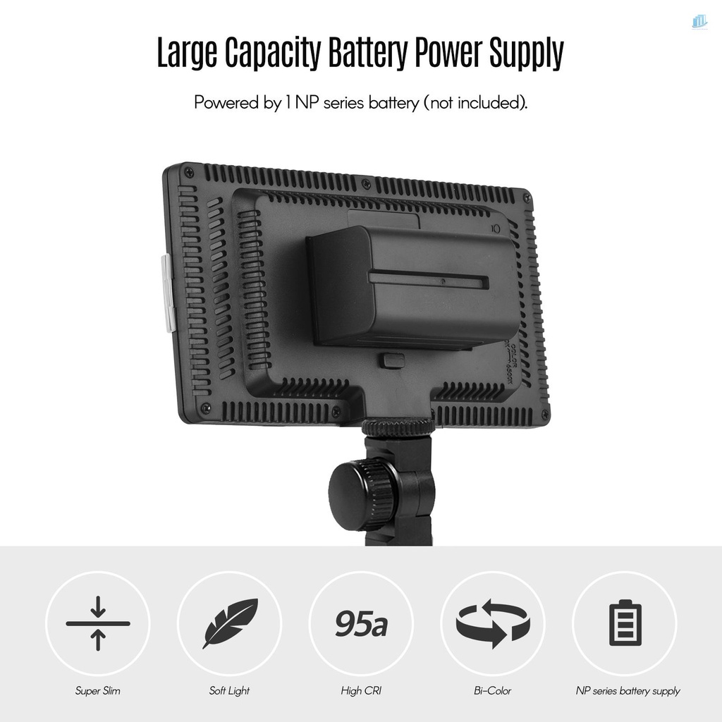 Bảng Đèn LED Chụp Ảnh Chuyên Nghiệp 416 3200-5600K Có Thể Điều Chỉnh Độ Sáng