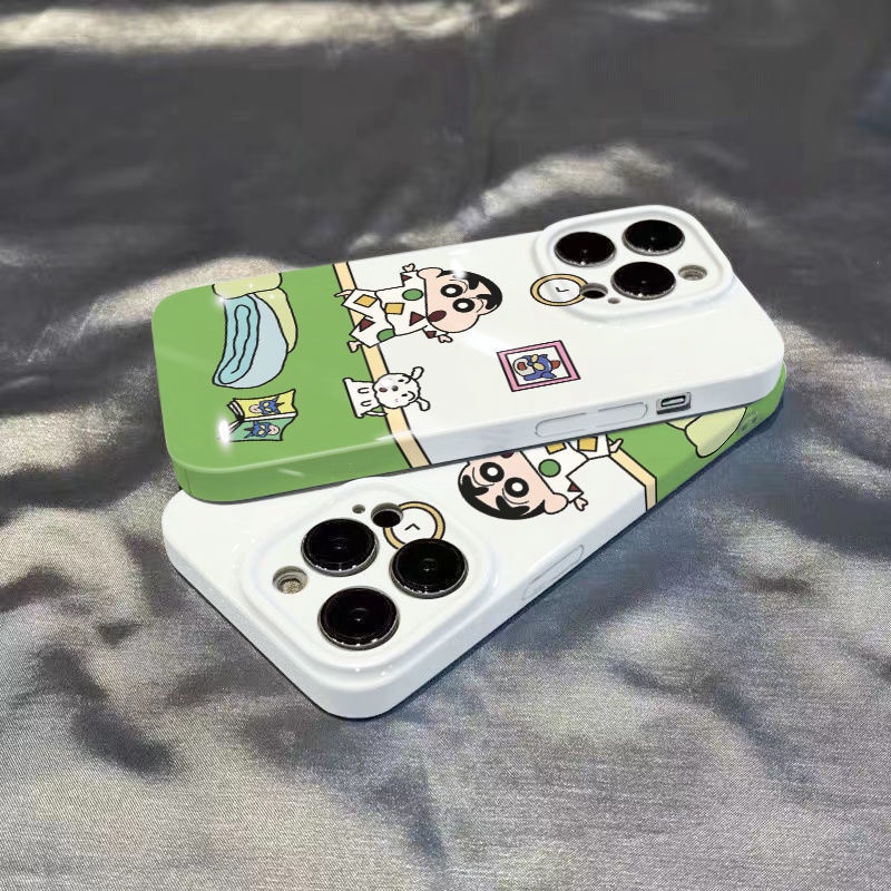 Ốp Lưng Bé Shin Ngộ Nghĩnh Nhiều Mẫu Mã Cho Điện Thoại Iphone 11max14pro12 8p / 13xsmax 1RWV