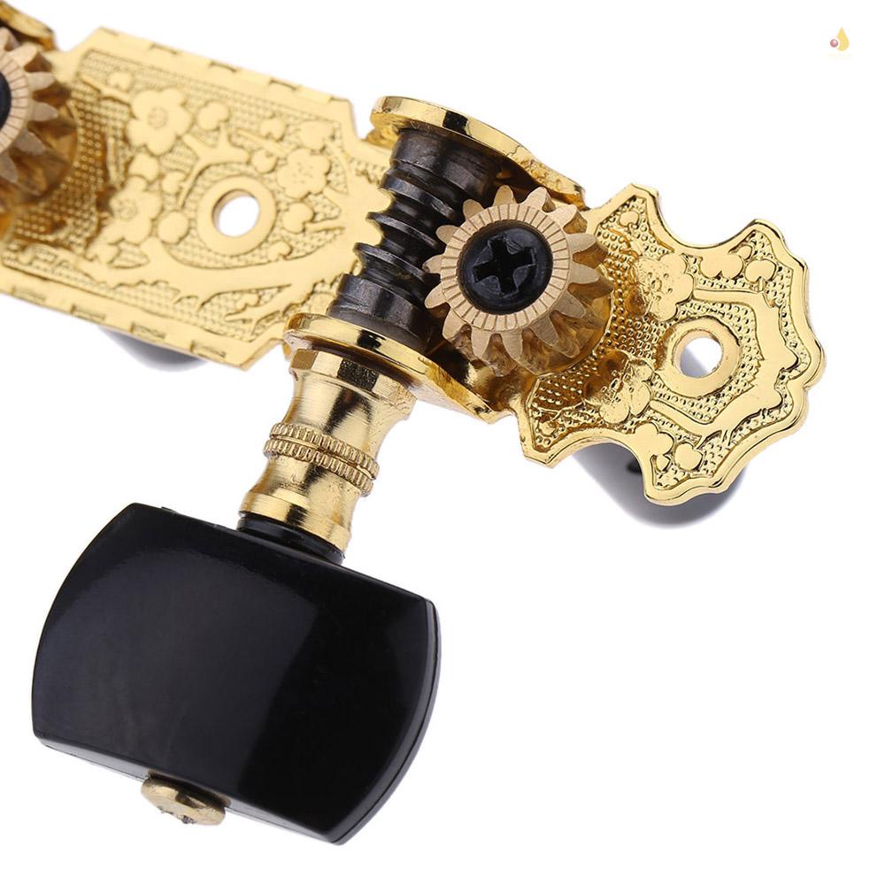 Set 1 Cặp Chốt Chỉnh Dây Đàn 3 Đầu Máy Alice AOS-020B3P Mạ Vàng Cổ Điển