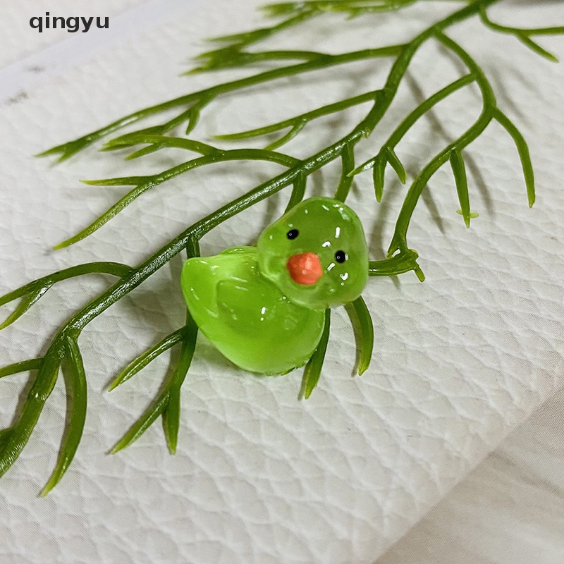 Bộ 5 Kẹp Tóc Vịt Bằng Resin Màu Dạ Quang DIY