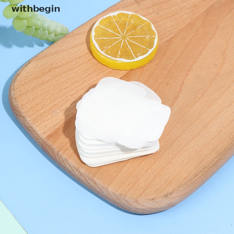 Set 100 Giấy Xà Phòng Rửa Tay Tạo Bọt Có Thể Mang Theo Khi Đi Du Lịch