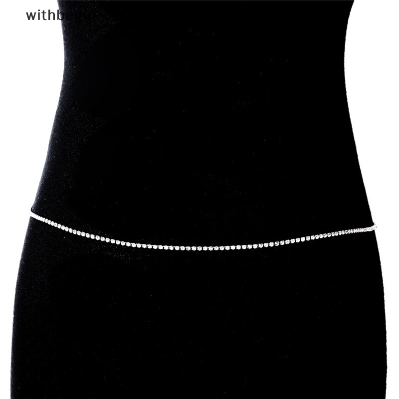 Thắt Lưng Dây Xích Dài Phối Tua Rua Vàng Có Thể Điều Chỉnh Cho Nữ