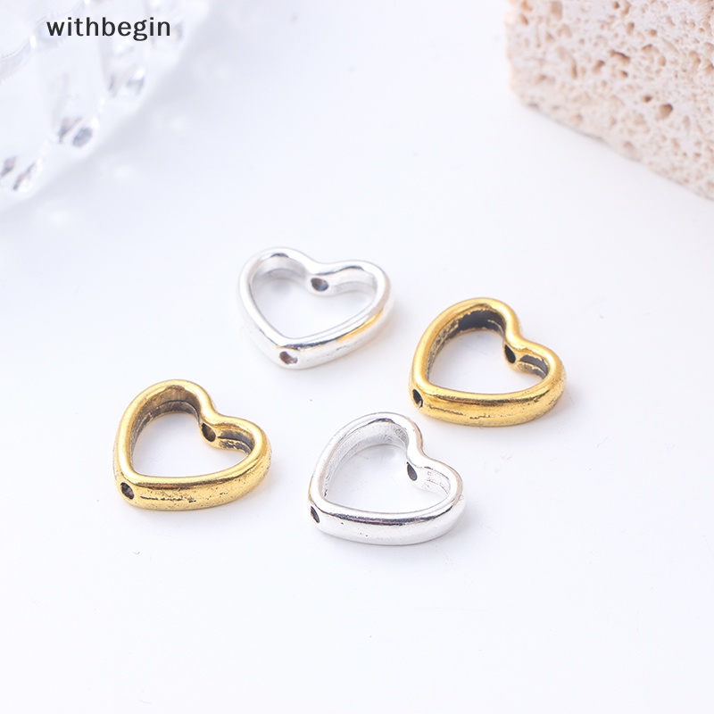 Set 10 Hạt Xỏ Lỗ 6mm Phong Cách Cổ Điển Dùng Làm Trang Sức DIY