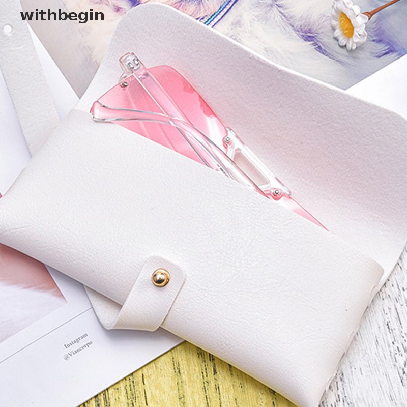 Túi Da Mềm Đựng Mắt Kính Cầm Tay Thời Trang Cho Nữ