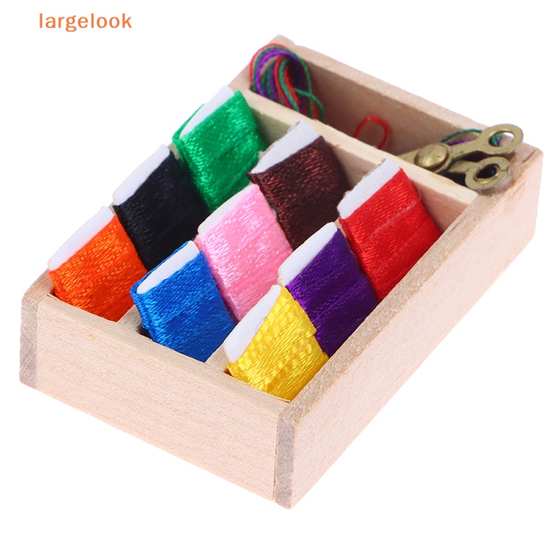 Hộp Đựng Dụng Cụ May Vá 1 Chi Tiết Tỉ Lệ 1: 12 Trang Trí Nhà Búp Bê