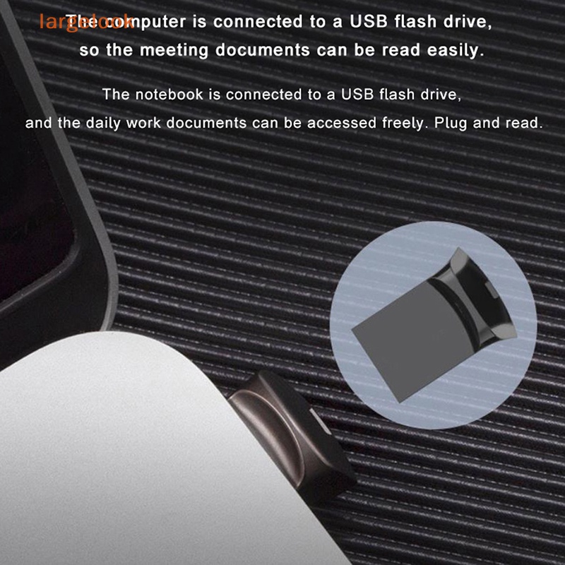 Ổ Đĩa Flash Usb Mini Bằng Kim Loại 32G-1 / 2TB Tốc Độ Cao