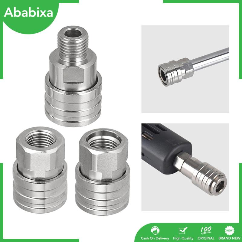 Đầu Nối Áp Suất M14 Bằng Thép Không Gỉ Bền Bỉ Nhỏ Gọn 1 / 4 Dành Cho Vòi Rửa Điện