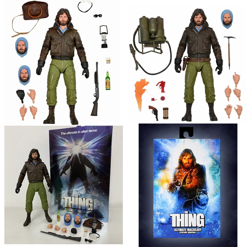 Neca Mô Hình Đồ Chơi Nhân Vật Hoạt Hình Ultimate MacReady Ultimate Eerie Outpost 31