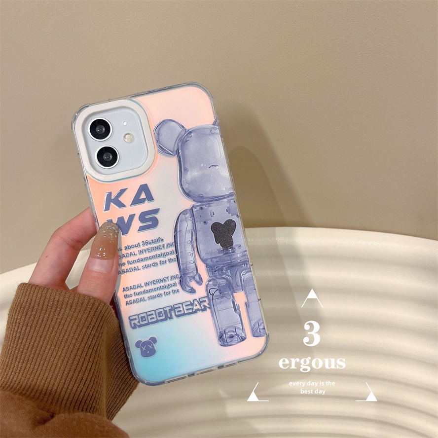 Ốp Điện Thoại Mềm Chống Sốc Màu Gradient Cho IPhone 14 13 12 11 Pro Max SE2020 X XR Xs Max 7 8 Plus