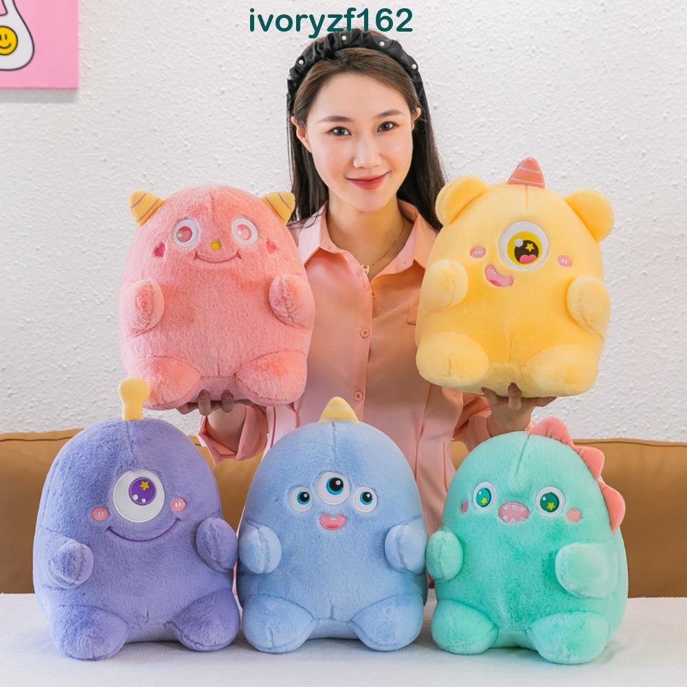 Búp Bê Nhồi Bông Mềm Mại Hình Đôi Mắt To Dùng Làm Quà Tặng Sinh Nhật / Lễ Tình Nhân