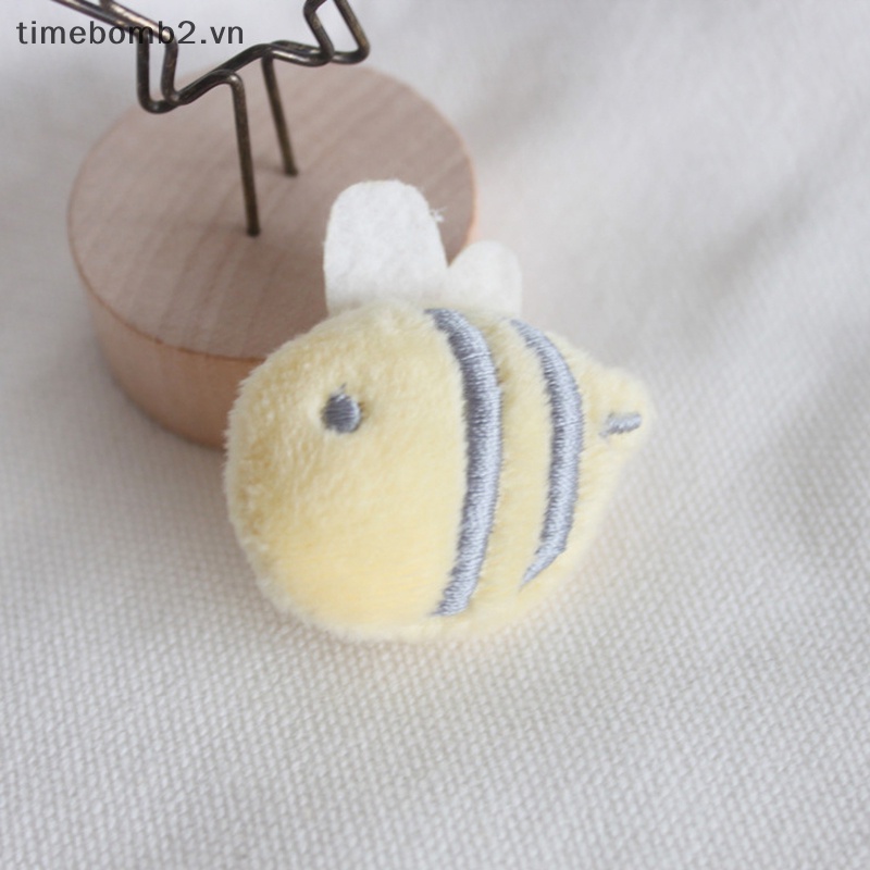 {Timebomb} Ghim Cài Áo Trang Trí Ba Lô / Balo Hình Cá / Ong Hoạt Hình Dễ Thương