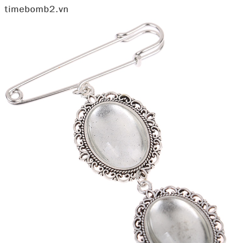 {Timebomb} Khung Ảnh Để Bàn Trang Trí Hình Bầu Dục DIY