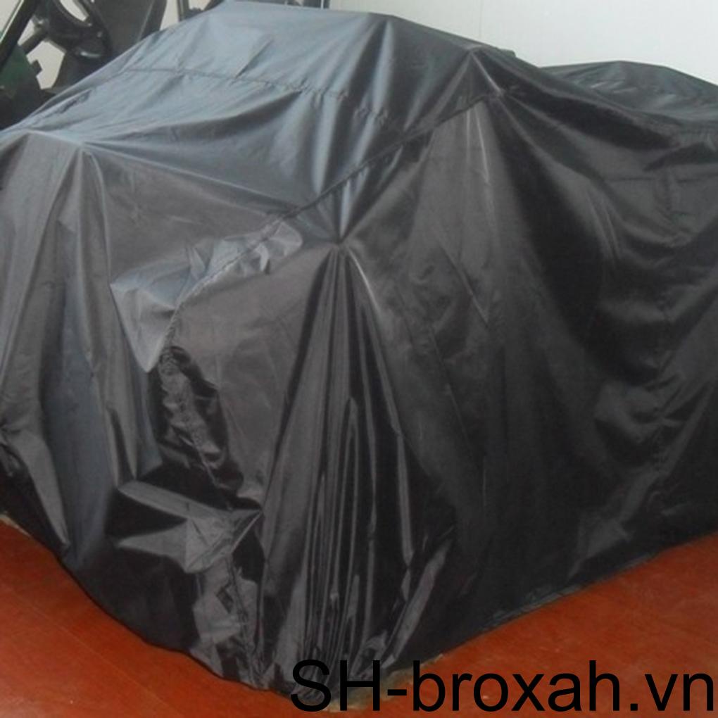 Tấm Bạt Che Xe Hơi ATV 190T Màu Đen / Bạc Chống Bụi / Nước Mưa Tiện Dụng