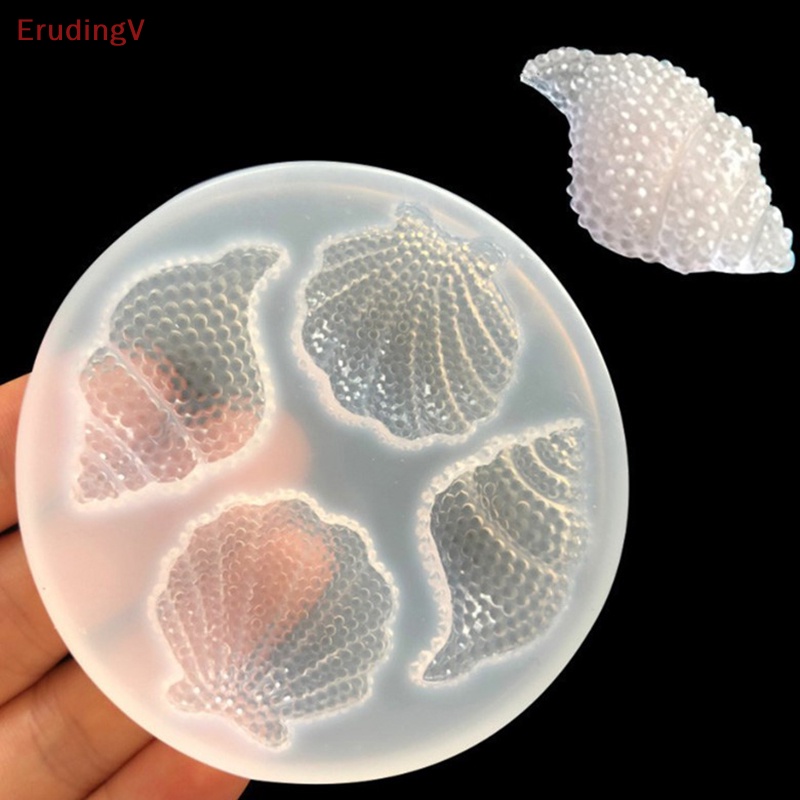 Khuôn Làm Mặt Dây Chuyền Thủ Công Hình Vỏ Sò / Con Ốc