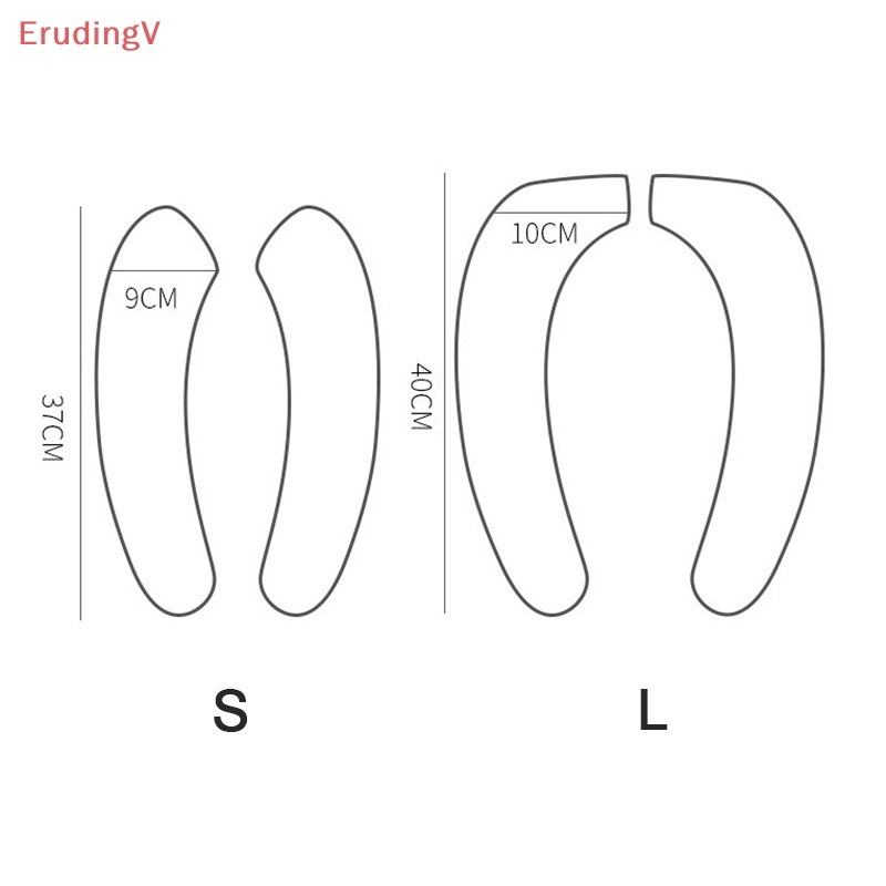 1 Cặp Miếng Lót Bồn Cầu Giữ Ấm Có Thể Giặt Tiện Lợi