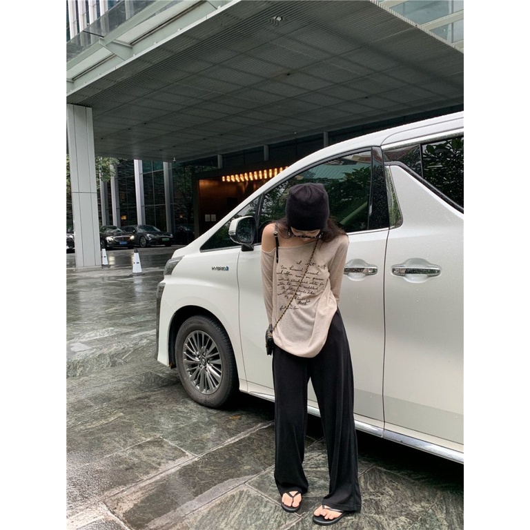 Áo Thun Mỏng Nhẹ Trong Suốt Chống Nắng Hở Vai Phong Cách Cổ Điển Thời Trang Mùa Hè Cho Nữ