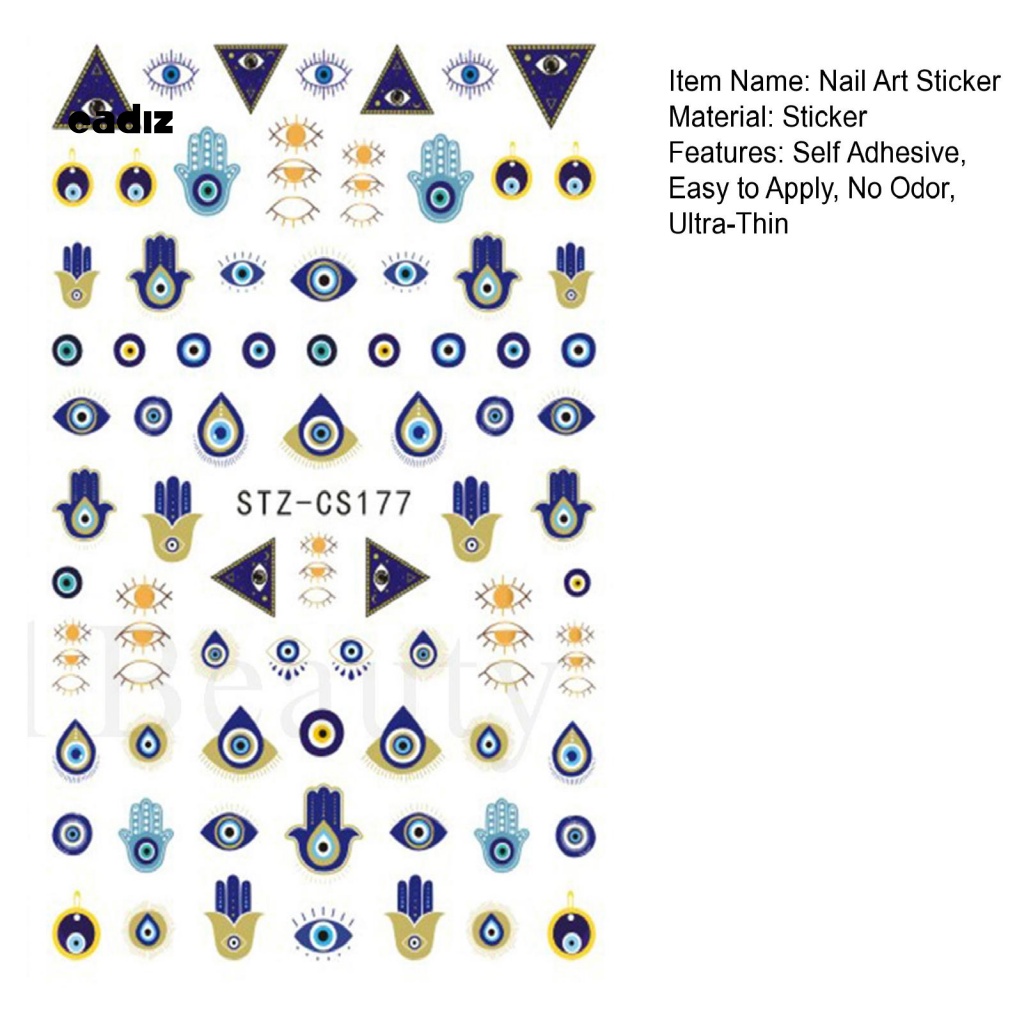 Miếng Dán Trang Trí Móng Tay Nghệ Thuật Quyến Rũ