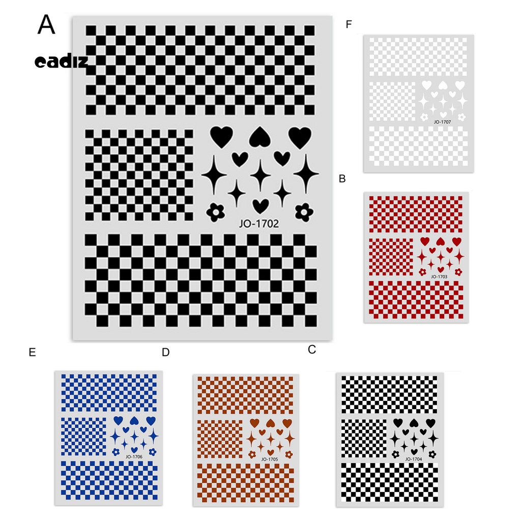 Miếng Dán Móng Tay Nhiều Họa Tiết Tinh Tế