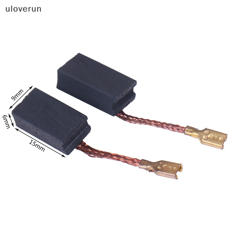 Set 2 Chổi Than 6x 9X15Mm Thay Thế Cho Máy Mài Góc Tiện Dụng