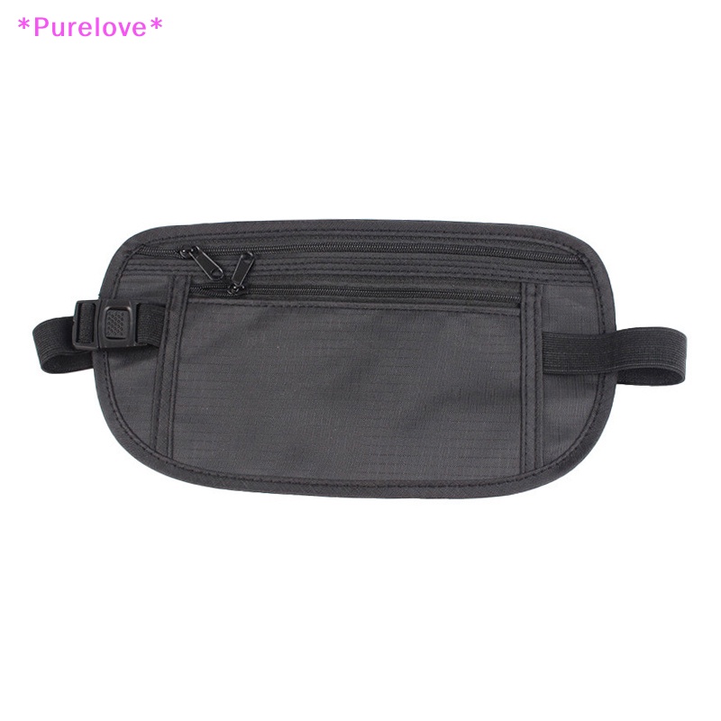 1 Túi Đeo Hông Đựng Tiền / Hộ Chiếu Đa Năng Tiện Dụng Mới