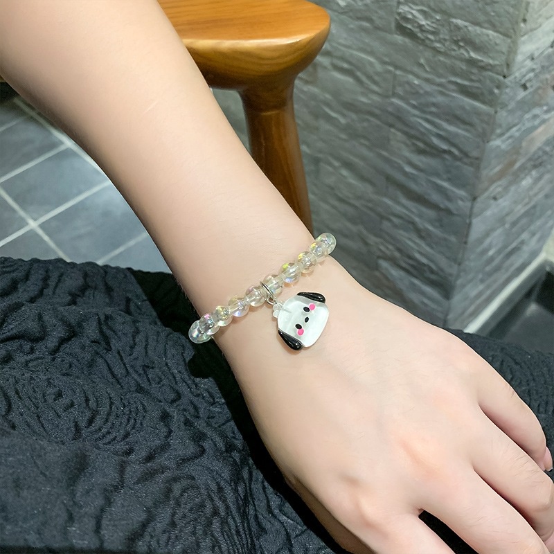 Sanrio Vòng Tay Dạng Cuộn Tròn Trong Suốt Nhiều Màu Lấp Lánh