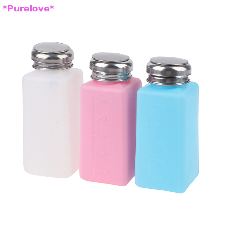 Lọ Đựng Dung Dịch Tẩy Sơn Móng Tay 100 / 200 / 250ml Tiện Dụng Mới