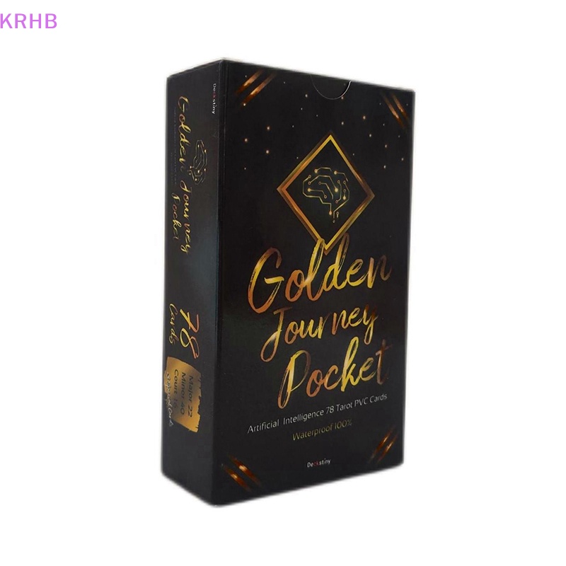 Bộ Bài Tarot Vàng KRHB Kích Thước 12 * 7cm Mới