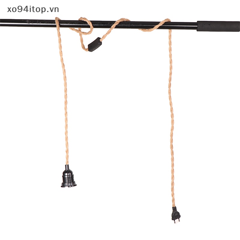 Đuôi Đèn Dây Xoắn 2 Lõi 3M E27 2M Kèm Công Tắc Tiện Dụng