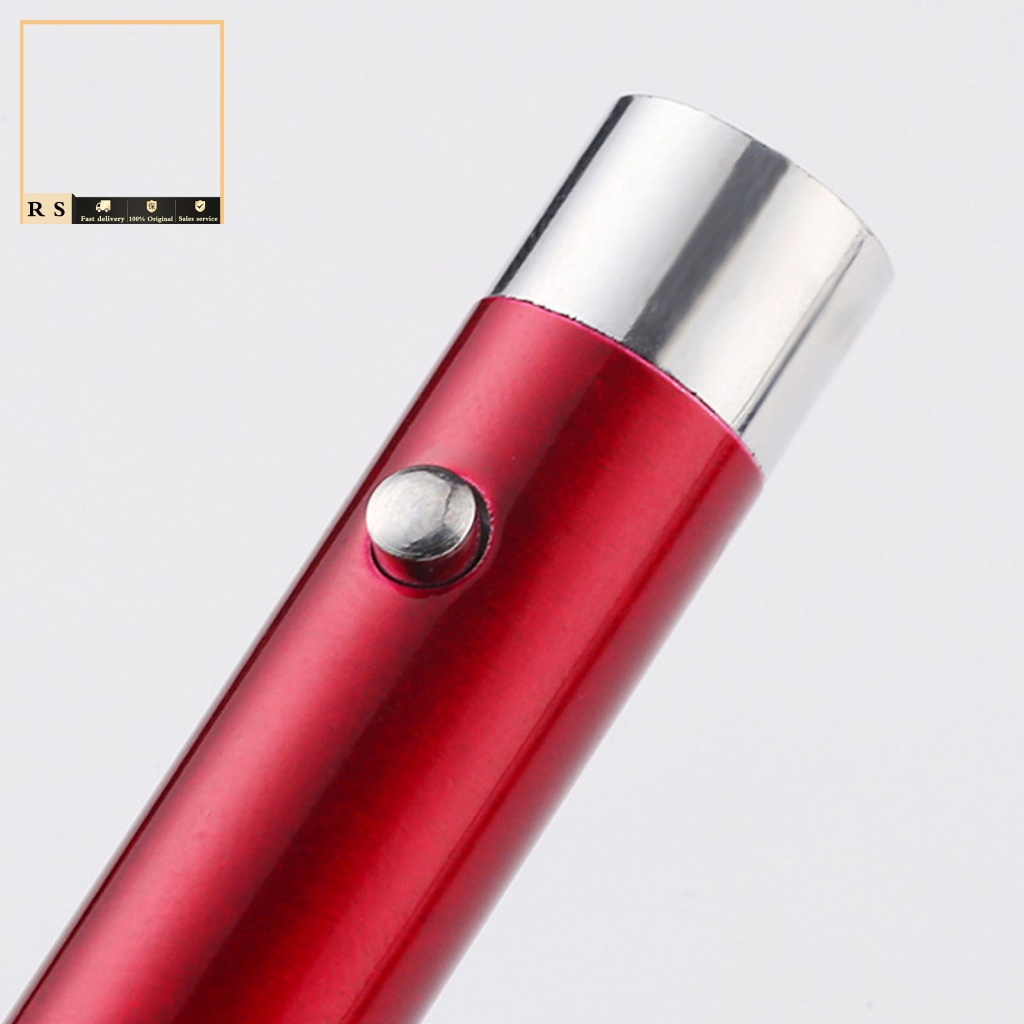 Móc Khóa Gắn Đèn Pin UV Mini 10 Tiết Kiệm Điện Màu Đen