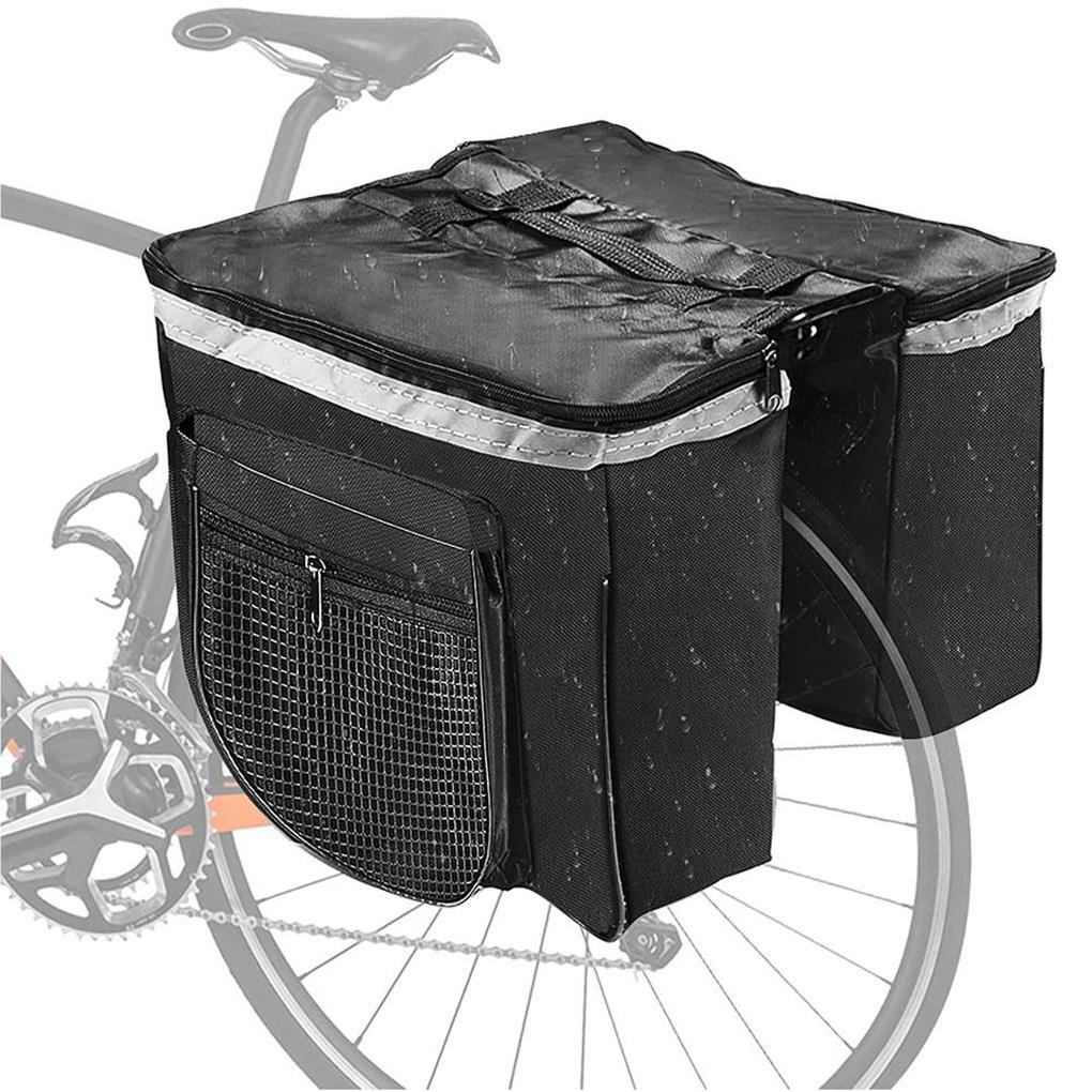 Túi Lưới Đựng Vật Dụng Gắn Yên Sau Xe Đạp Leo Núi Có Túi Đựng Sức Chứa Lớn