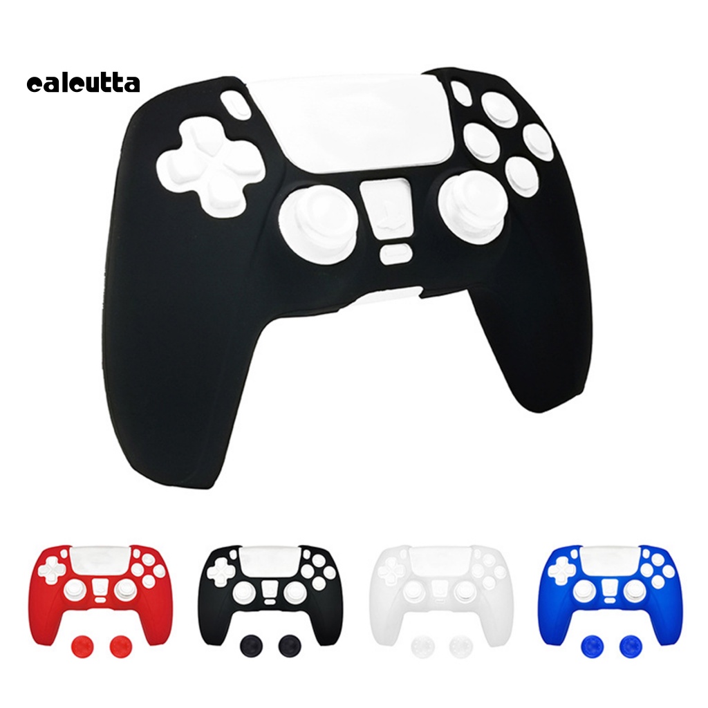 Vỏ Bọc Bảo Vệ Tay Cầm Chơi Game Sony PS5 Có Nắp Chống Trượt