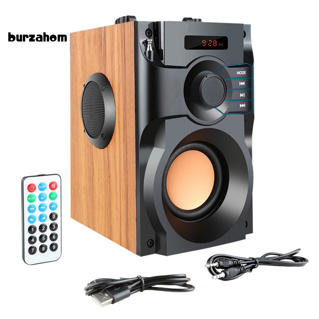 Loa Bluetooth Không Dây Âm Thanh Siêu Trầm Hỗ Trợ FM / TF / AUX / USB Mini Chất Lượng Cao