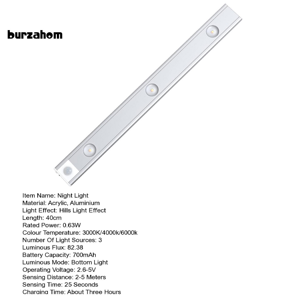 1 Bộ Đèn Led Cảm Biến Chuyển Động Hiệu Ứng Chuyển Động Vô Cực Độ Sáng Cao Đa Chế Độ Hút Từ Tính