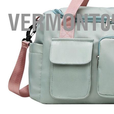 Vermont055 Túi du lịch Vải Oxford Chống mài mòn Công suất lớn thể thao chống nước nhiều túi